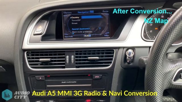 Audi A5 MMI 3G Radio&Navigation Conversion смотреть онлайн