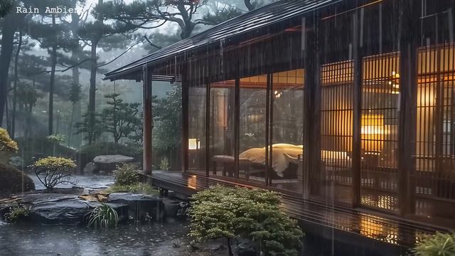 Relaxing Piano Music & Calm Rain - Healing Sleep Music To Comfort Your Weary Mind - Piano Chill