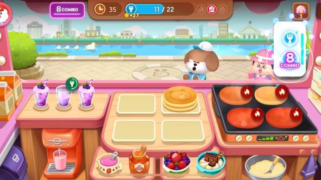 [Gameplay] Line Chef：Pancakes 19-1 смотреть онлайн