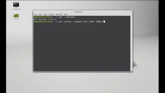 Install Git (distributed version control system) in Linux Mint 16 / Ubuntu смотреть онлайн