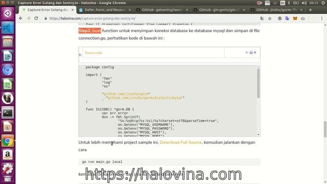 Modern Log Golang Menggunakan Sentry.io смотреть онлайн