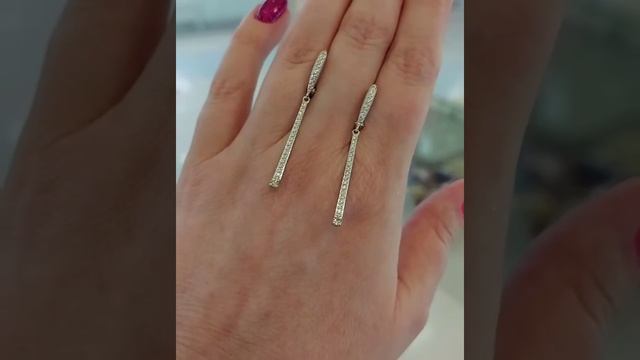 удлиненные серьги с бриллиантами? смотреть онлайн