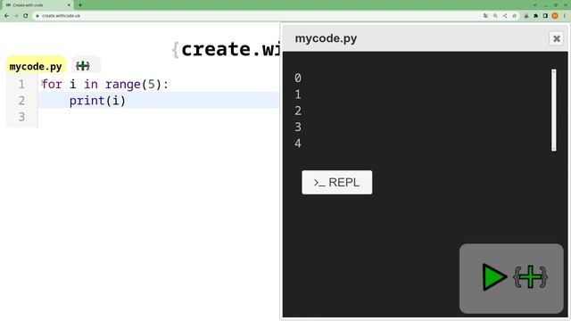 Цикл for у Python смотреть онлайн