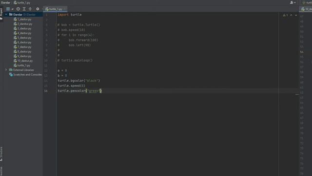 Python Turtle | geometric shakllar | Turtle kutubxonasi смотреть онлайн