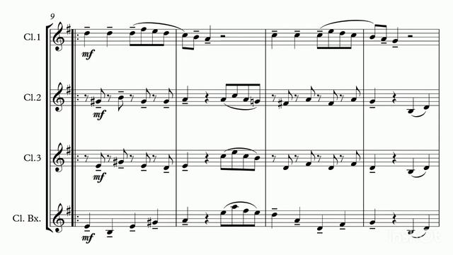 Estudo Nº18 H.Klose - Quarteto De Clarinetes - смотреть онлайн