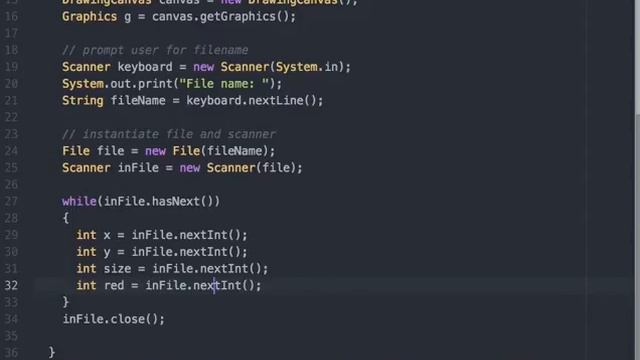 flowers step4 - loop to read file смотреть онлайн