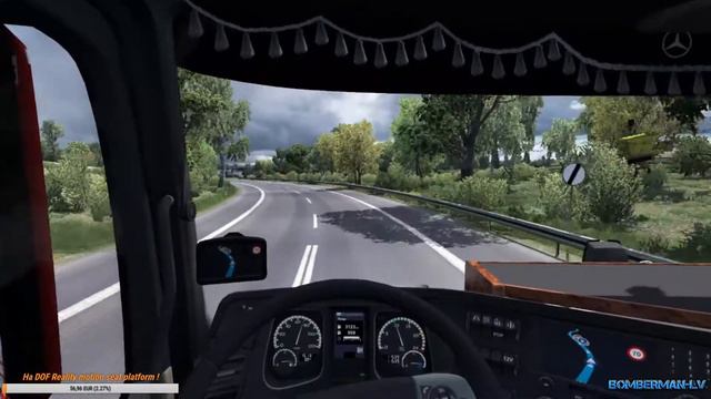 Euro Truck Simulator + Rift S + JBX Graphics смотреть онлайн
