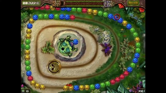Zuma's Revenge!. Прохождение игры №1. Джунгли тайн смотреть онлайн