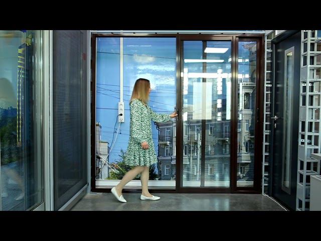 Трехполосная алюминиевая система Консиб смотреть онлайн