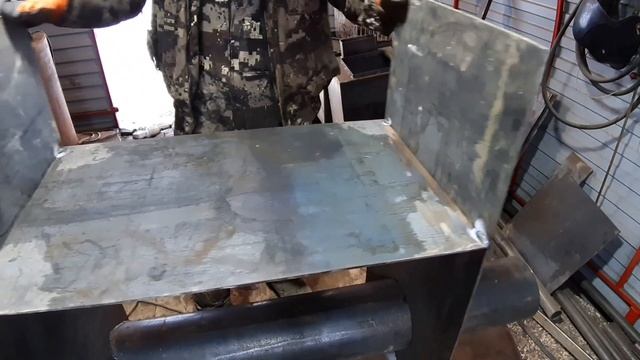 Варим котёл в баню-пятистенку из вечной неубиваемой трубы смотреть онлайн