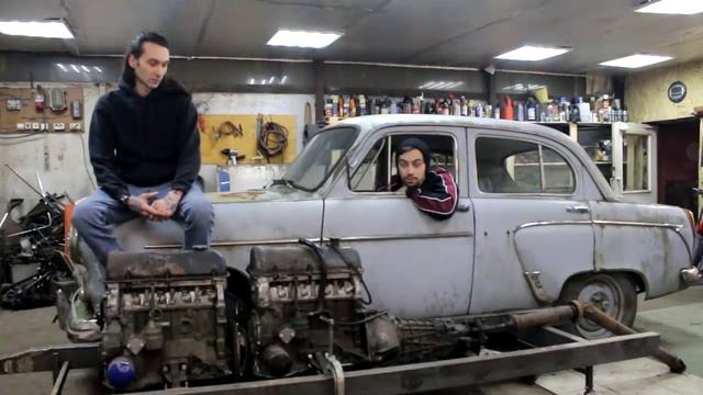Строим самый быстрый Москвич 407! РУССКИЙ ГАССЕР смотреть онлайн