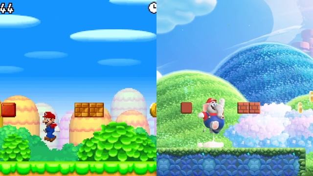 1-1 remade in Super Mario Bros. Wonder смотреть онлайн