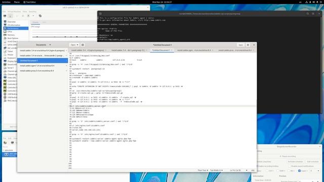 Установка Zabbix 5.4 [ NGINX & TimescaleDB ] в ORACLE Linux 8.5 смотреть онлайн