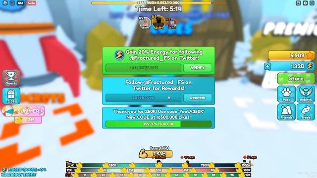*NEW* ALL WORKING CODES FOR Yeet A Friend IN JUNE 2023! ROBLOX Yeet A Friend CODES смотреть онлайн