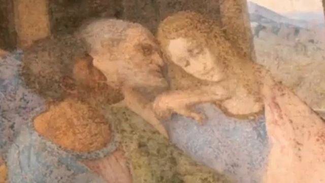 Исчезающий шедевр Леонардо да Винчи - фреска "Тайная Вечеря" смотреть онлайн