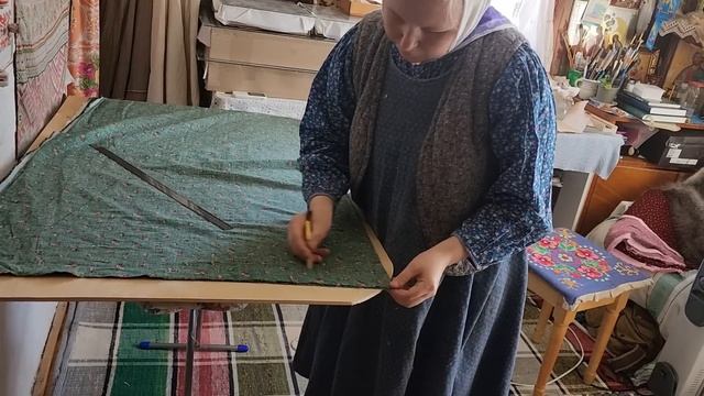 Сшила сарафан, весна, лето, осень.                     #крестиквдомике #шитье #кружево