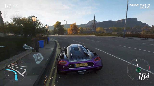 Forza Horizon 4 - Koenigsegg Agera RS Fully Upgraded (The Goliath Gameplay) смотреть онлайн