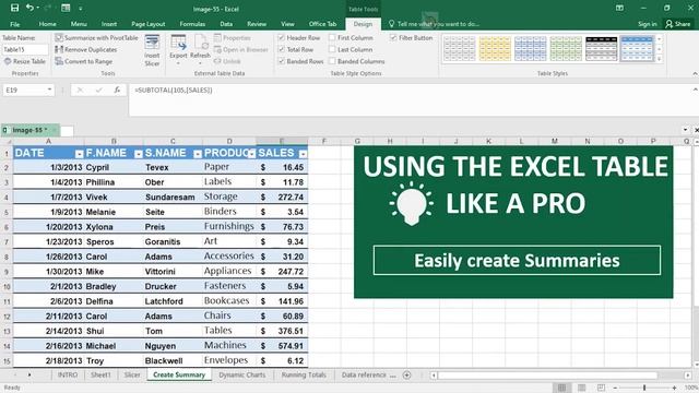 Excel Tables Hack! Using the Excel Table Like a Pro | EXCEL TABLES BEST KEPT SECRETS смотреть онлайн