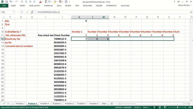 Using Excel Functions To Determine If A Digit Is Divisible By 7 смотреть онлайн