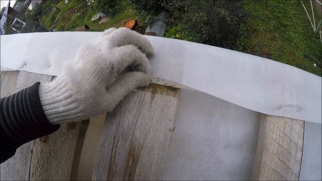 Влагоизоляционная мембрана Спанлайт AR вместо крыши: что стало через два месяца смотреть онлайн