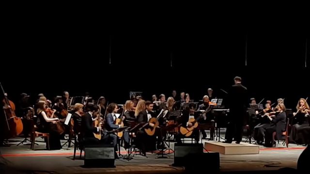Курганская областная филармония. Квартет гитаристов и симфонического оркестра. Часть 2-я. 2019 10 2 смотреть онлайн