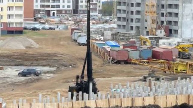 Копровая установка - сваебой СП-49Д