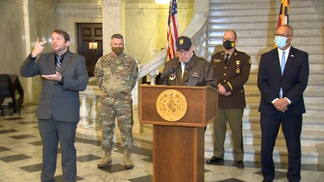 Gov. Larry Hogan addresses Wednesday's protests at the U.S. Capitol смотреть онлайн