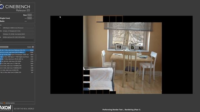 Ryzen 5600 Cinebench R20 - Multicore ECO Mode Enable смотреть онлайн
