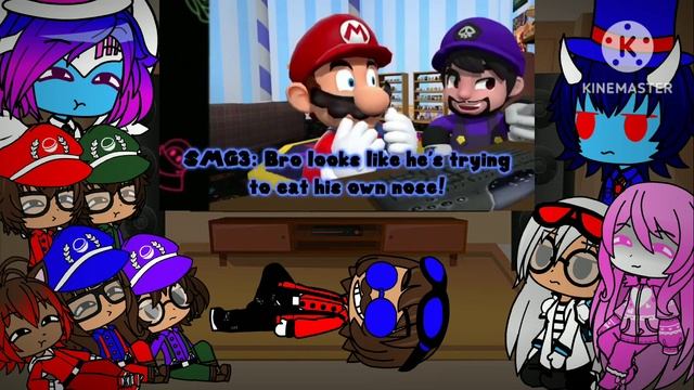 The Ethans React To:Mario Reacts To Nintendo Memes 15 Ft. SMG3 By SMG4 (Gacha Club) смотреть онлайн