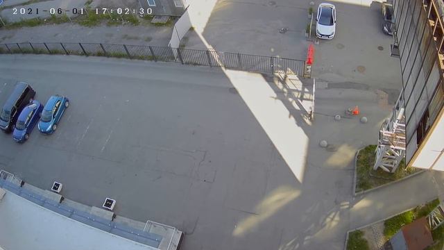 CARCAM CAM-874 Пример дневной съемки смотреть онлайн