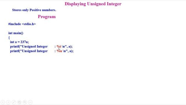15 B Data Types - Integers | Signed, Unsigned, Long, Long Long Integers | C Programming смотреть онлайн