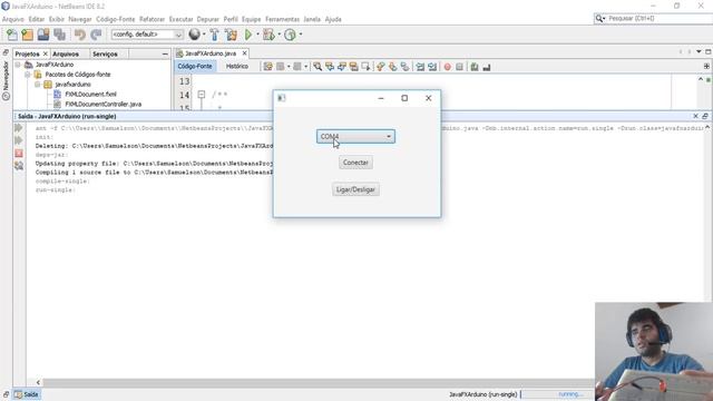 JavaFX com Arduino - #01 - Demonstração do Projeto смотреть онлайн