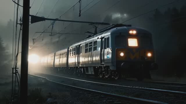 Нейро-клип "Поезд" (Ai Rock) (Udio Ai) смотреть онлайн