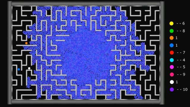 Hide and Seek - Team Marble Race in Algodoo смотреть онлайн