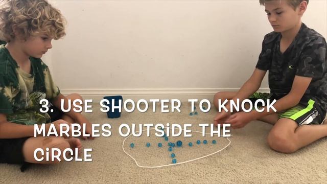 HOW TO PLAY MARBLES (EASY GAME FOR KIDS!) смотреть онлайн