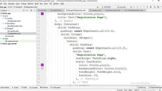 3 Firebase Authentication using flutter 2020 | store data to firebase Authentication | source code смотреть онлайн