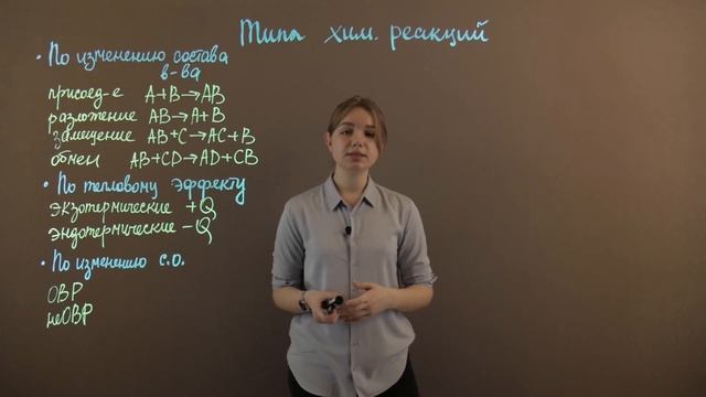 ЕГЭ ХИМИЯ | Типы химических реакций | Задание №19 смотреть онлайн