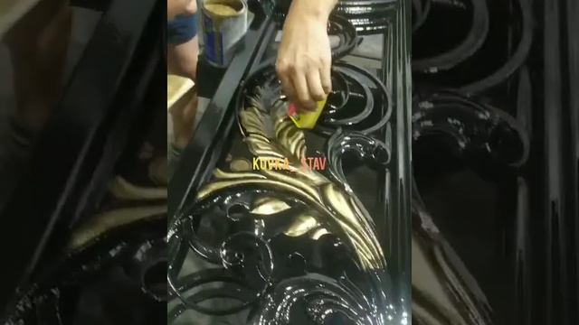 Кованые ворота в стиле Барокко смотреть онлайн