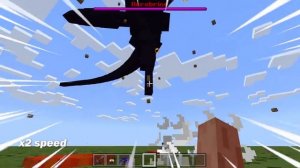 Herobrine vs. Wither Storm | Minecraft (MESSY BATTLE!)