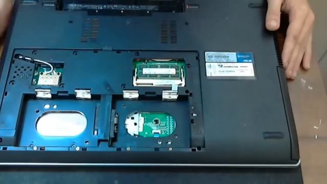 Разборка Asus N73S-N73SV смотреть онлайн
