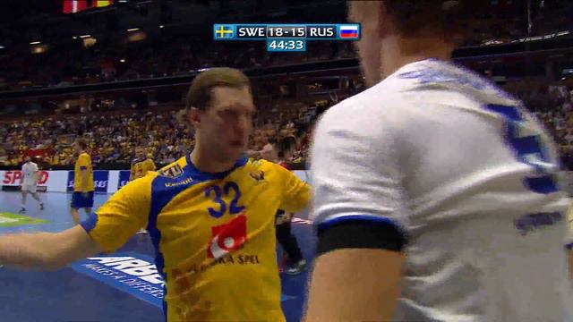 Гандбол.06/05/2017 Швеция - Россия. Ответная игра 2 тайм ! Отбор на Евро 2018 смотреть онлайн