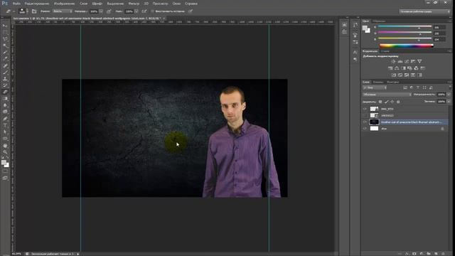 Как сделать заставку для видео в Ютуб в PhotoShop CS6 смотреть онлайн