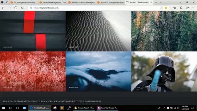Demo - A Serverless Password-Protected Photo Gallery using Amazon AWS CloudFront смотреть онлайн