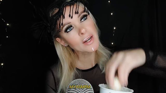 ASMR 🍌 Banana +Yogurt 🥛/Relaxing Eating Sounds *#mukbang #asmrfood #asmr #bananachallenge #banana