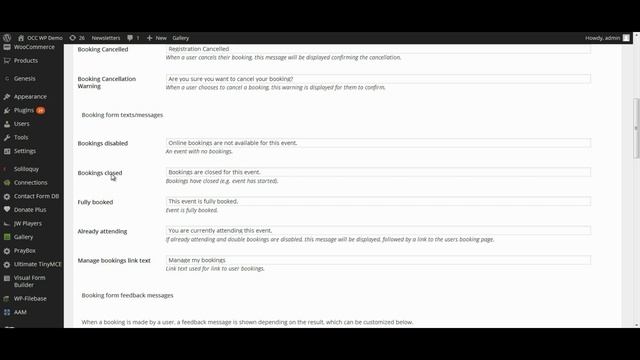 Events Manager How to customize feedback messages смотреть онлайн