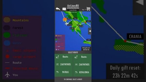 Flight Simulator 2d (by Tsouchlos Brothers) - airplane simulation game for Android and iOS -gamepla