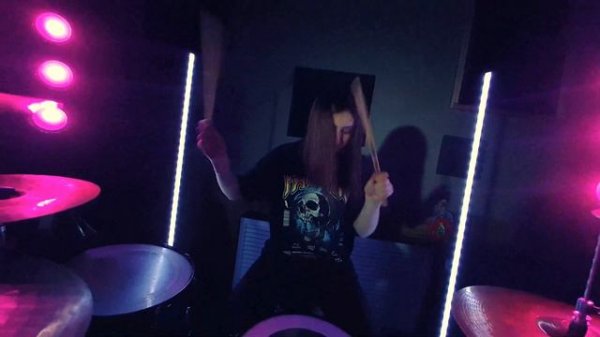 Motionless in white - Headache | drum cover | Ксюша Рубцова