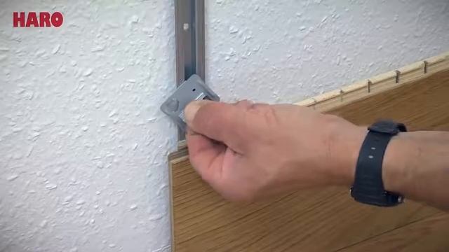 Установка ламината HARO на стену смотреть онлайн