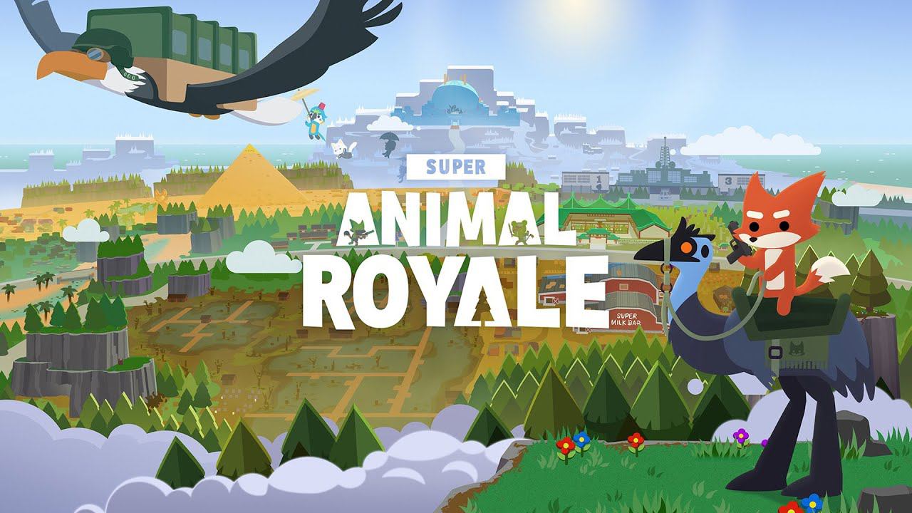Говорим и смотрим и играем в Super Animal Royale смотреть онлайн
