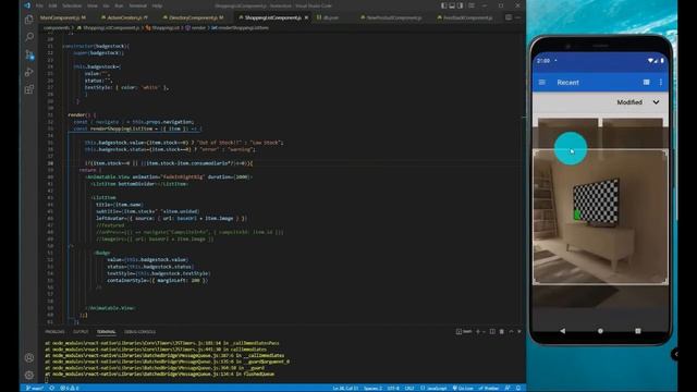 Shoppling List with React Native смотреть онлайн